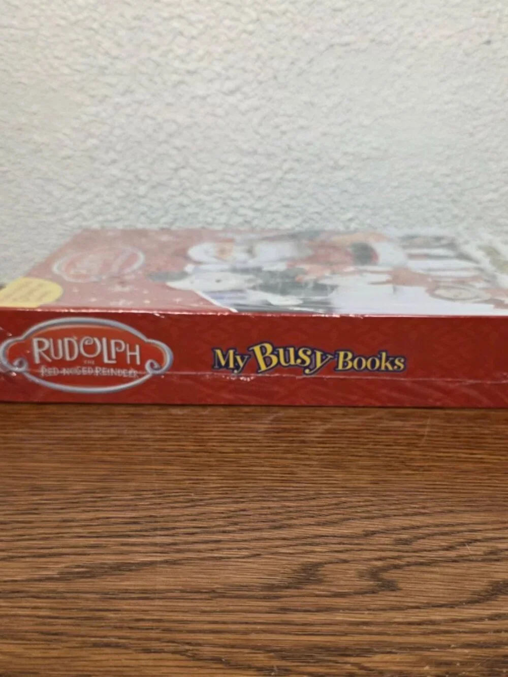 Kids Books - Rudolph The Red Nosed Reindeer My Busy Books Playset - New